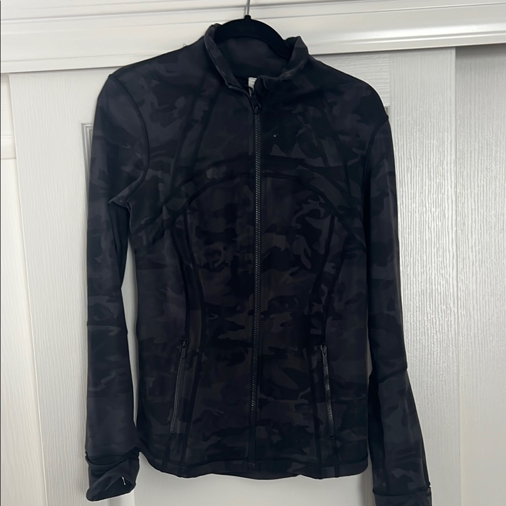 lululemon athletica Black Utility Jacket with High Collar